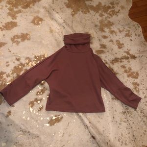 Super soft turtle neck sweatshirt